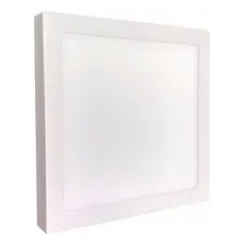Plafon Luminária Led Sobrepor Quadrado Branco Frio 40x40 42w 110V/220V Foto mini 4