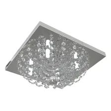 Plafon Lustre De Cristal 30cm Sala Hall Quarto Corredor 960 Cor Inox espelhado 110V/220V Foto  mini 1