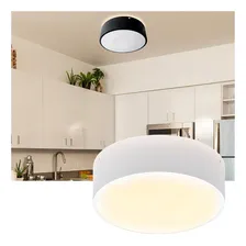 Plafon Lustre Redondo Sobrepor Ring E27 Bivolt Taschibra Foto mini 1