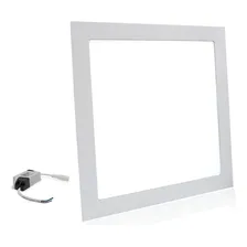 Plafon Painel Led 18w Embutir Quadrado Slim Branco Frio Foto mini 2