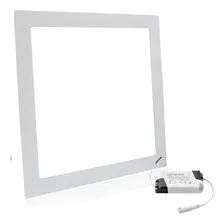 Plafon Painel Led 25w Embutir Quadrado Slim - 6000k Frio Foto mini 1