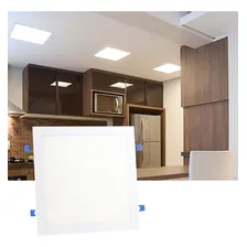 Plafon Painel Led 25w Embutir Quadrado Slim - 6000k Frio Foto mini 3