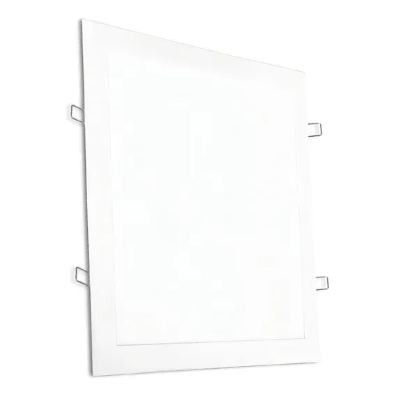 Plafon Painel Led 25w Embutir Quadrado Slim - 6000k Frio Foto 1