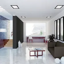 Plafon Painel Sobrepor Quadrado Led 24w Branco Fria 30x30 Cor Preto Foto mini 2