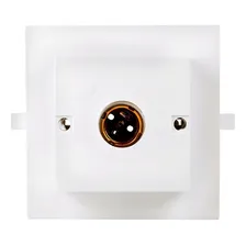 Plafon Plafonier Lustre Quadrado Bocal Porcelana E-27 C/10 Foto mini 3