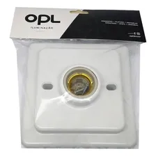 Plafon Quadrado Plafonier Bocal E27 Porcelana Branco 15x6cm Foto mini 3