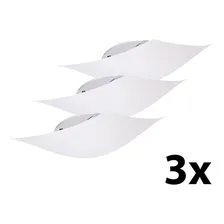 Plafon Quadrado Pvc 1xe27 30w 250v Taschibra 3 Unidades Foto mini 1