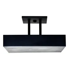 Plafon Sobrepor Luz Indireta Preto 50x50 Para Recepção 110v/220v Foto mini 2