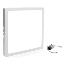 Plafon Sobrepor Quadrado Led 36w Branco 40x40 Bivolt Cor Branco-frio Foto mini 2