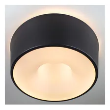 Plafon Sobrepor Redondo 30cm AlumÃnio E AcrÃlico St951 Cor Preto Foto mini 2