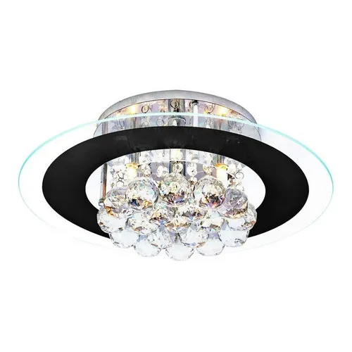 Plafon Startec Roma Redondo Preto G9 Bivolt 110V/220V (Bivolt) Foto 1