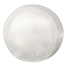 Plafon Taschibra Laguna 30cm Murano Redondo Branco E27 110V/220V Foto mini 1