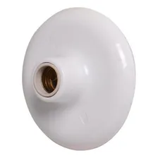 Plafonier Pvc Ilumi Branco Soquete Porcelana E27 18091 Foto mini  2