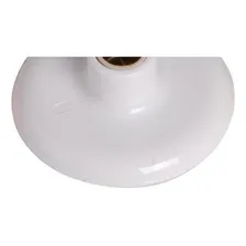 Plafonier Pvc Ilumi Branco Soquete Porcelana E27 Economico Foto mini 3