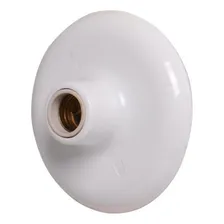 Plafonier Pvc Ilumi Branco Soquete Porcelana E27 Economico Foto mini 2