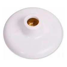 Plafonier Pvc Ilumi Branco Soquete Pvc E27 16091 Foto mini 1