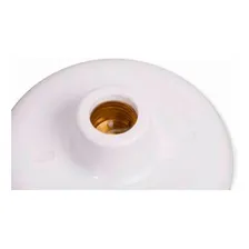 Plafonier Pvc Ilumi Branco Soquete Pvc E27 16091 Foto mini 4