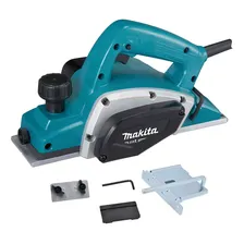 Plaina elétrica manual Makita M1902G 8.2cm 220V cor cinza Foto mini  2