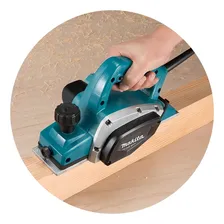 Plaina elétrica manual Makita M1902G 8.2cm 220V cor cinza Foto mini 4