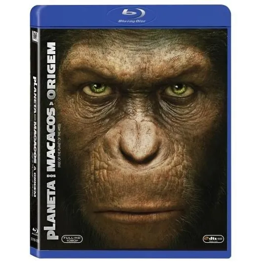 Planeta Dos Macacos, A Origem - Blu-ray - Lacrado Foto 1
