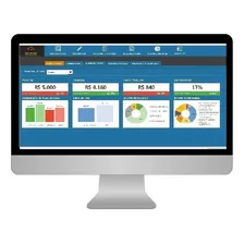 Planilha De Controle Financeiro Excel Editável Foto mini 1