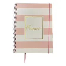 Planner /agenda 24x19x1 Cm 96 Folhas Capa Dura Foto mini 1