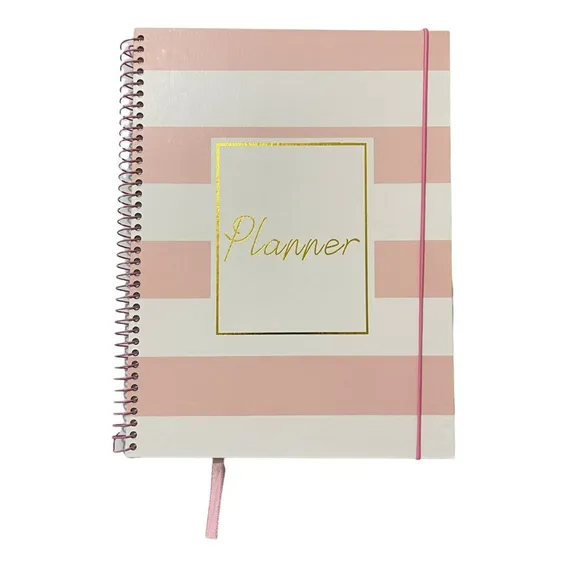 Planner /agenda 24x19x1 Cm 96 Folhas Capa Dura Foto 1