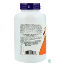 Plant Enzymes 120 Caps Enzimas Digestivas Now Foods Sabor Sem sabor Foto mini 3