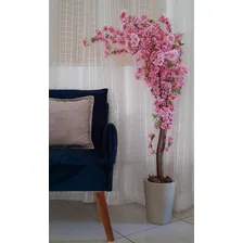 Planta Árvore 1,70m Cerejeira Rosa Claro, Permanente Foto mini 2
