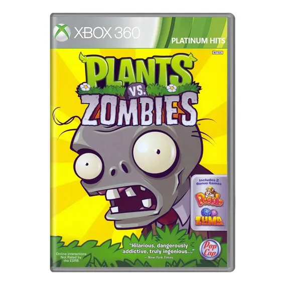 Plants Vs. Zombies - Xbox 360 Midia Fisica Foto 1