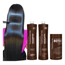 Plástica Dos Fios Selagem Térmica Marroquina + Btox 1kg Foto mini  2