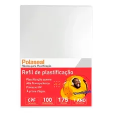Plastico Para Plastificação Documento Polaseal Cpf 66x99 007 Foto mini 3