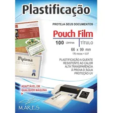 Plastico Para Plastificação Documento Polaseal Cpf 66x99 007 Foto mini 2