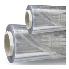 Plastico Pvc Transparente Impermeável 0,30 Mm - 1,40x20 Mt Foto mini 1