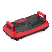 Plataforma Vibratória Energym Genis Cor Preto e Vermelho Foto  mini 1