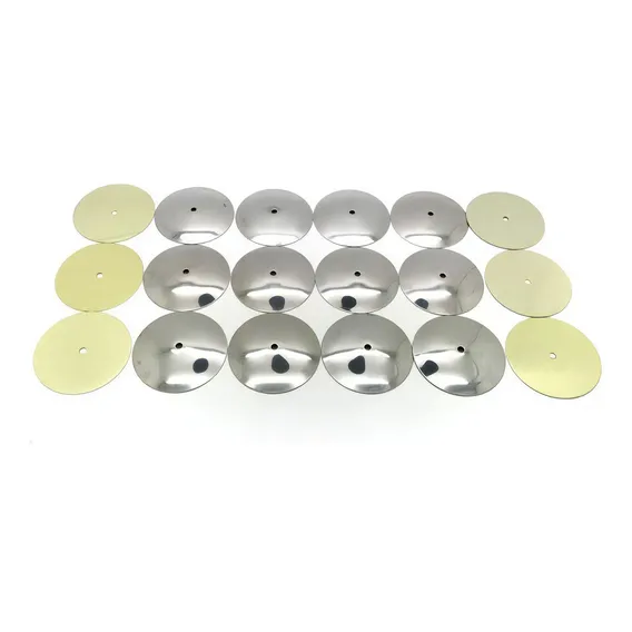 Platinela De Inox Com Abafador Para Pandeiro Torelli Ta720 Foto 1