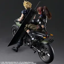 Play Arts Final Fantasy Vii Remake Jessie Cloud & Motorcycle Foto mini 3