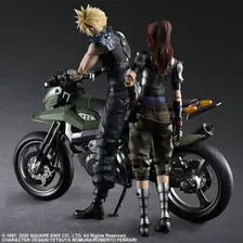 Play Arts Final Fantasy Vii Remake Jessie Cloud & Motorcycle Foto mini 4