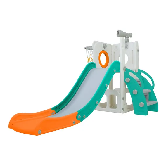Playground Freso Baby Mini Mundo Spring 4x1 C/ Escorregador Foto 1