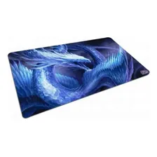 Playmat Central Dragão Cristal Safira Magic Pokemon Yugioh Foto mini  2