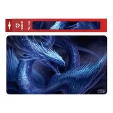 Playmat Central Dragão Cristal Safira Magic Pokemon Yugioh Foto  mini 1
