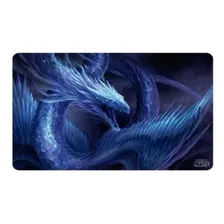 Playmat Central Dragão Cristal Safira Magic Pokemon Yugioh Foto mini  3