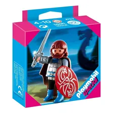 Playmobil 4752 Guerreiro Viking Celta Gaulês Cor Laranja Foto mini 1