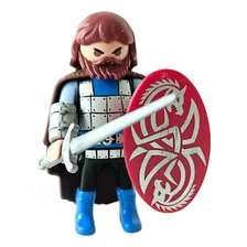 Playmobil 4752 Guerreiro Viking Celta Gaulês Cor Laranja Foto mini 3