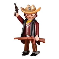 Playmobil 6277 Xerife Western Cor Marrom Foto mini 1