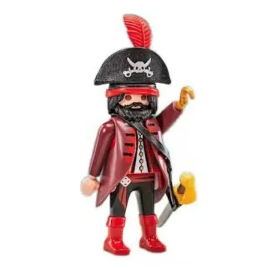 Playmobil 9883 Líder Dos Piratas Playmobil Plus Cor Neutra Foto 1