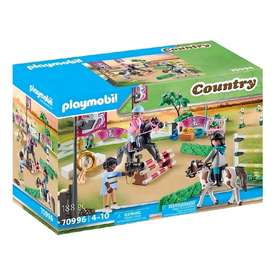 Playmobil Torneio De Equitaçao Country Sunny 70996 Foto 1