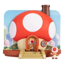 Playset Casa Deluxe Do Toad Super Mario Sunny Brinquedos Foto  mini 1