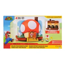 Playset Casa Deluxe Do Toad Super Mario Sunny Brinquedos Foto mini  3