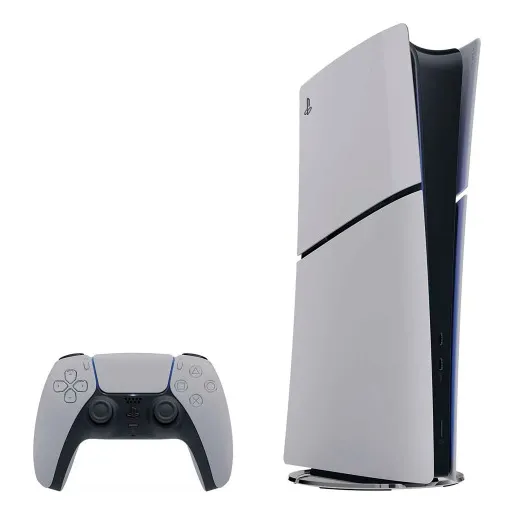 Playstation 5 Sony 1t Slim Digital + 2 Jogos Cor Branco Foto 1